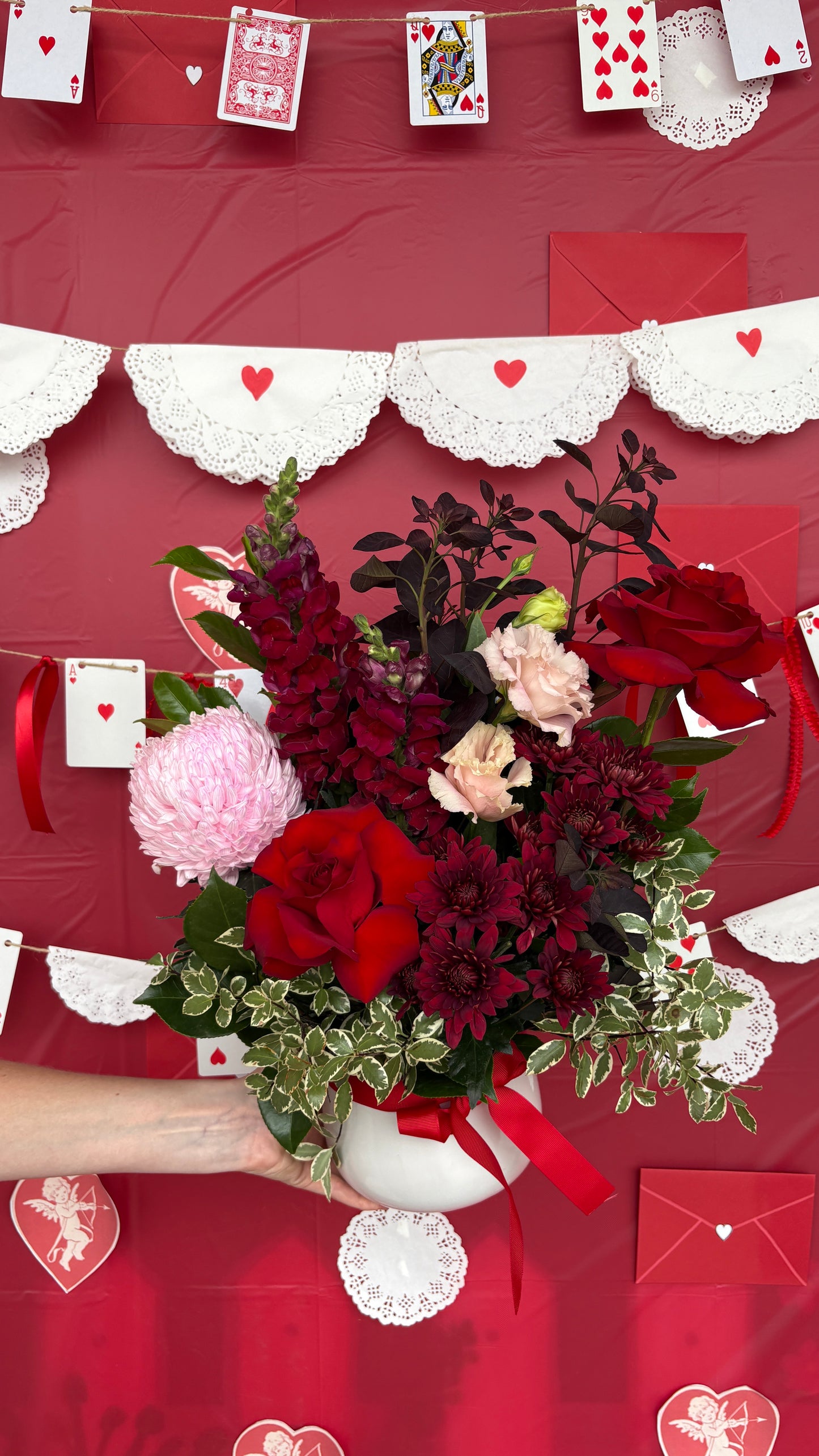 Mixed Seasonal Potted Arrangement