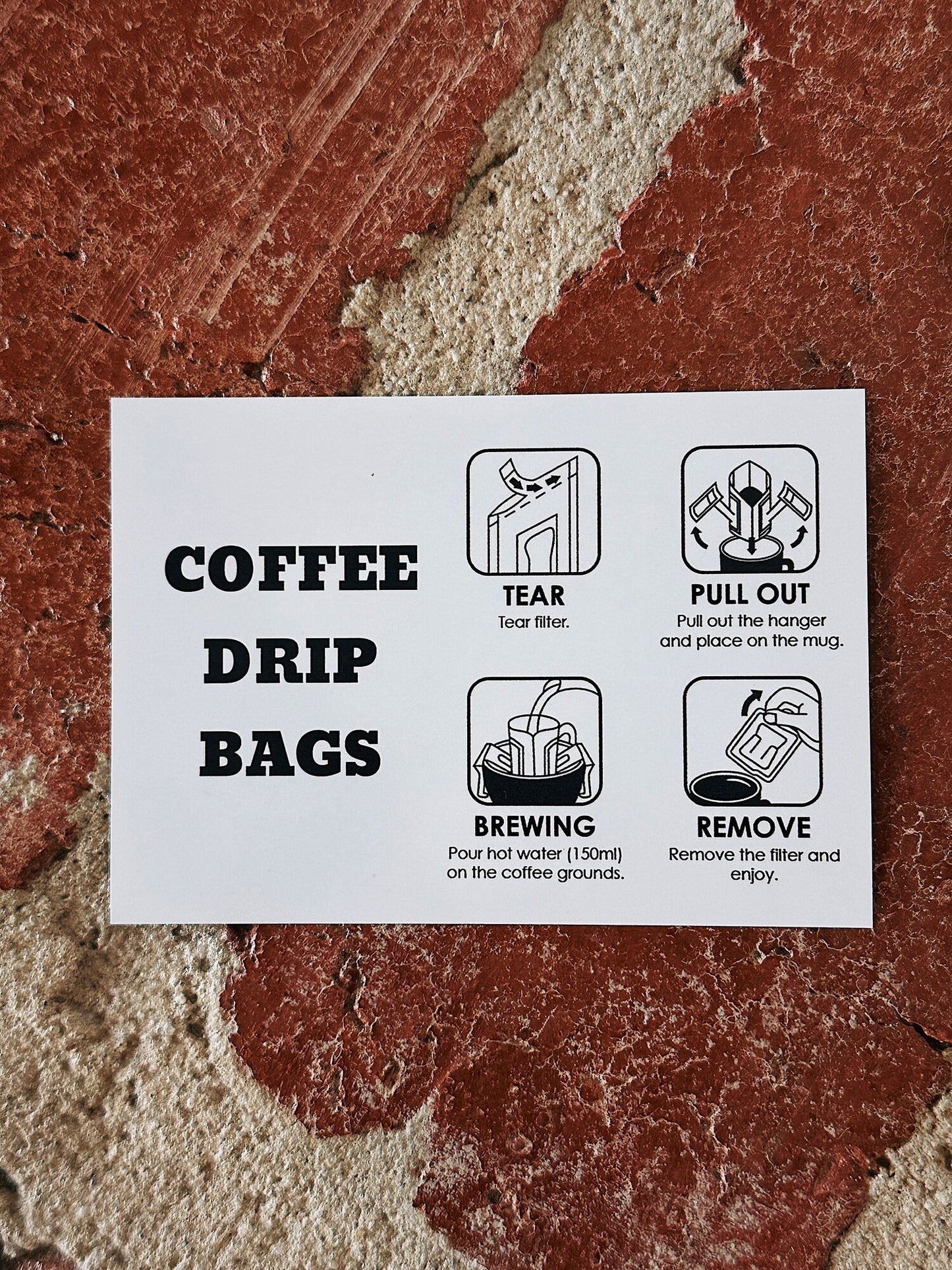 Prime Coffee Drip Bags