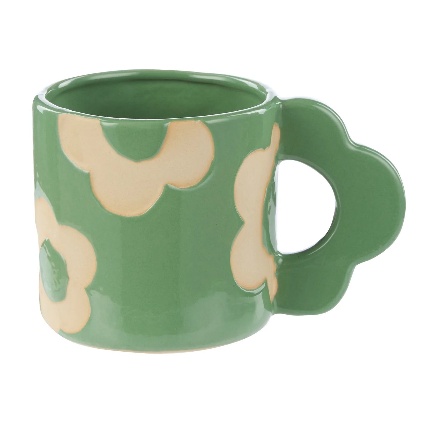 Flower Ceramic Mugs