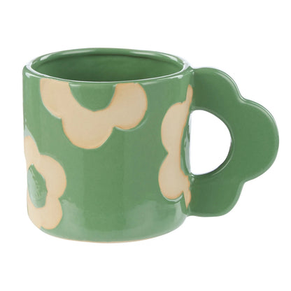 Flower Ceramic Mugs